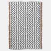 Couverture Motif de zigzag géométrique (devant Vertical)