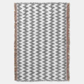 Couverture Motif de zigzag géométrique 2 (devant Vertical)