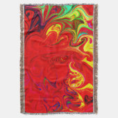 Couverture Motif d'éclatement de couleur énergétique (devant Vertical)