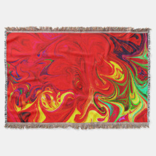 Couverture Motif d'éclatement de couleur énergétique