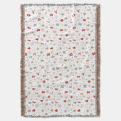 Couverture Motif décoratif de thème de Noël (devant Vertical)