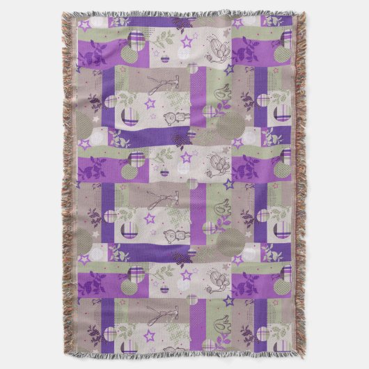 Couverture Motif d'édredon de bébé (devant Vertical)