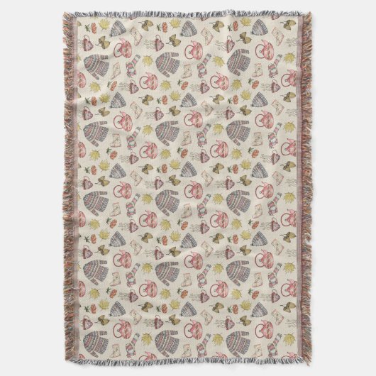 Couverture Motif d'éléments d'automne cosy (devant Vertical)