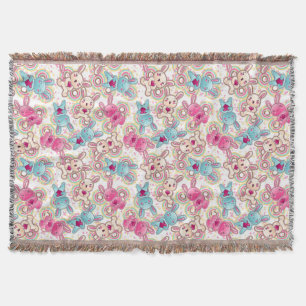 Couverture Motif d'enfant de Kawaii avec des griffonnages