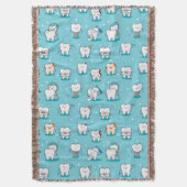 Couverture Motif dentaire mignon (devant Vertical)