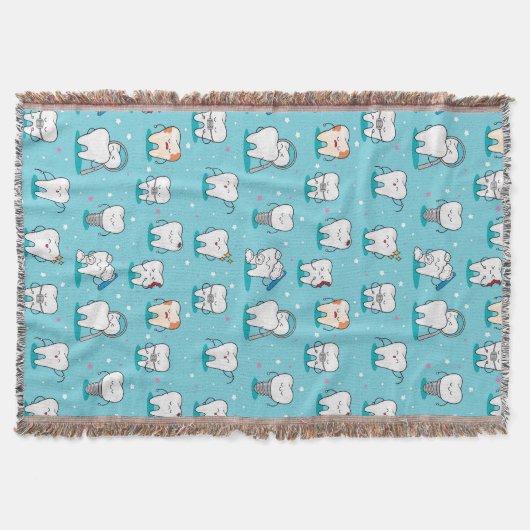 Couverture Motif dentaire mignon (Devant)