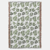 Couverture Motif des branches vertes aquarelle (devant Vertical)