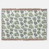Couverture Motif des branches vertes aquarelle (Devant)