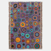 Couverture Motif des cercles de pop rétros (devant Vertical)