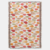 Couverture Motif des feuilles d'automne peintes (devant Vertical)