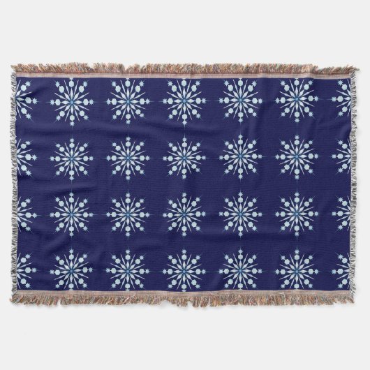 Couverture Motif des flocons de neige (Devant)