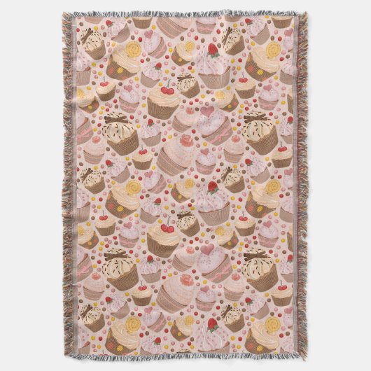 Couverture Motif des petits gâteaux de célébration (devant Vertical)