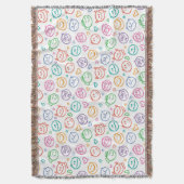 Couverture motif des sourires (devant Vertical)