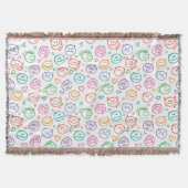 Couverture motif des sourires (Devant)