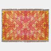 Couverture Motif d'Harmonie tissée Lot Blanket (Devant)