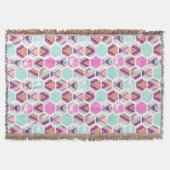 Couverture Motif d'hexagone d'aquarelle (Devant)