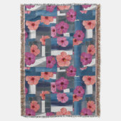Couverture Motif d'Hibiscus Tropical Côtier (9) (devant Vertical)