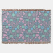 Couverture Motif d'icône de pierre gemme (Devant)