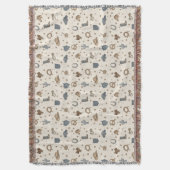 Couverture Motif d'icônes western vintage (devant Vertical)