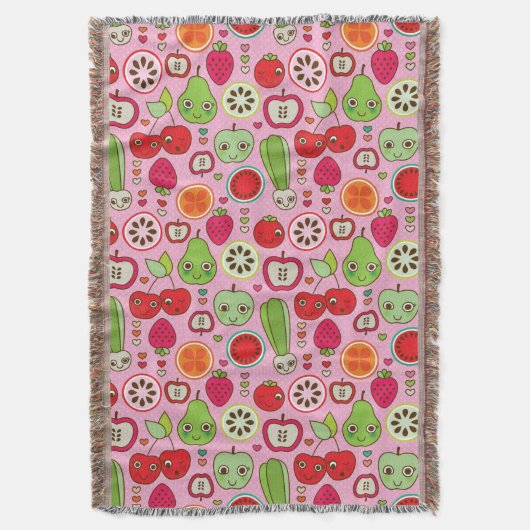 Couverture motif d'illustration de cuisine de fruit (devant Vertical)