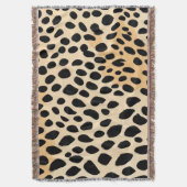 Couverture Motif d'impression Cheetah (devant Vertical)