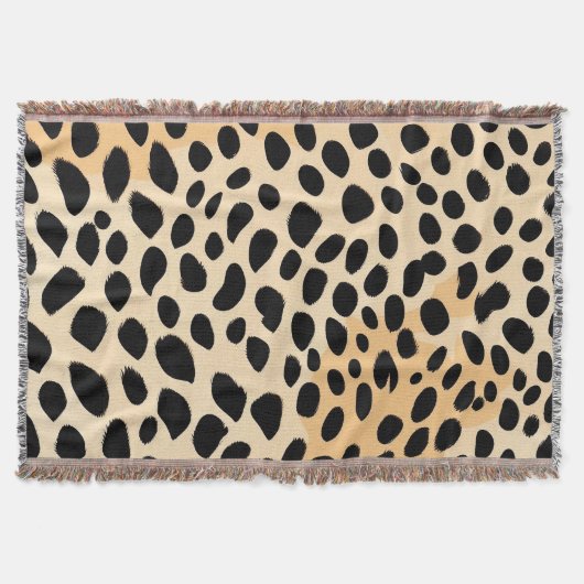 Couverture Motif d'impression Cheetah (Devant)