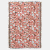 Couverture Motif d'inséparables (devant Vertical)