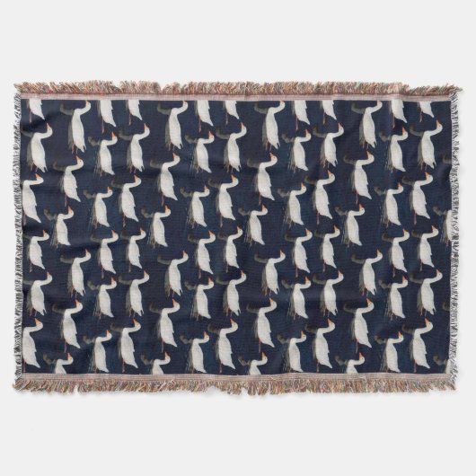 Couverture Motif d'oies (Devant)