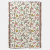 Couverture Motif drôle d'été avec des bateaux (devant Vertical)