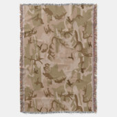 Couverture Motif du Camouflage du désert, Motif militaire, Ar (devant Vertical)