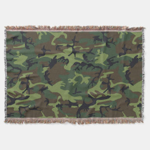Couverture Motif du Camouflage Vert, Motif militaire, Armée