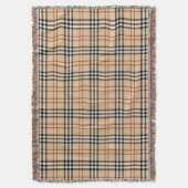 Couverture Motif écossais de Tartan (devant Vertical)