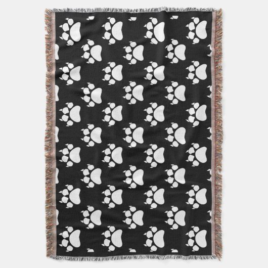 Couverture Motif Empreinte de patte Cat (devant Vertical)