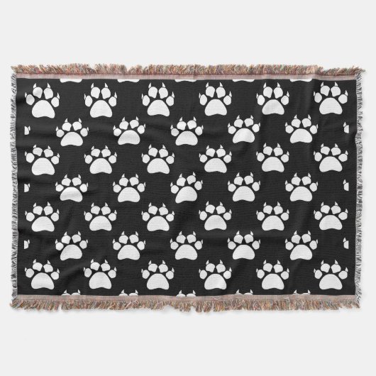 Couverture Motif Empreinte de patte Cat (Devant)