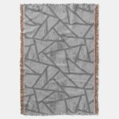 Couverture Motif en mosaïque gris (devant Vertical)