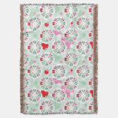 Couverture motif en pastel d'arrière - plan de hibou de fleur (devant Vertical)