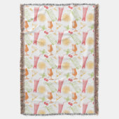 Couverture Motif esquissé de cocktail (devant Vertical)