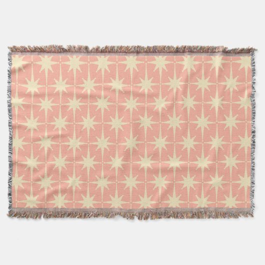 Couverture Motif étoile atomique rétro du milieu du siècle (Devant)