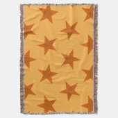 Couverture Motif Étoiles Dorées 2 (devant Vertical)