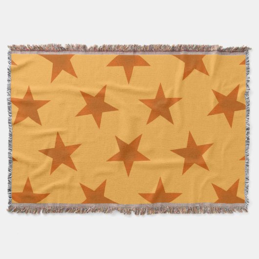 Couverture Motif Étoiles Dorées 2 (Devant)