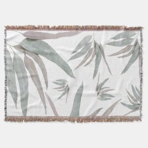 Couverture Motif Feuille de l'Eucalyptus