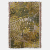 Couverture Motif Feuille terrien (devant Vertical)