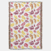 Couverture Motif Feuille tropical 20 (devant Vertical)