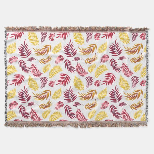 Couverture Motif Feuille tropical 20 (Devant)