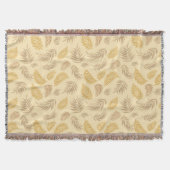 Couverture Motif Feuille tropical 6 (Devant)