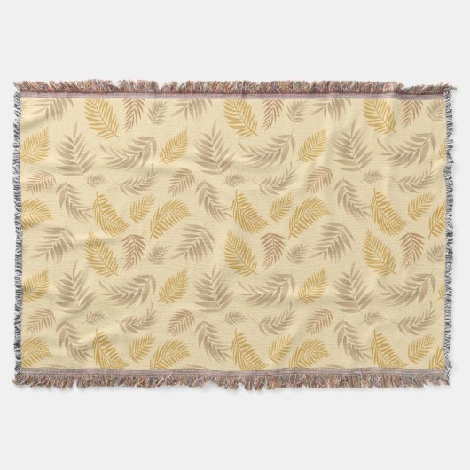 Couverture Motif Feuille tropical 6 (Devant)