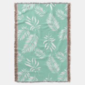 Couverture Motif Feuilles 14 (devant Vertical)