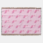 Couverture Motif flamant rose joli (Devant)