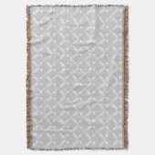 Couverture Motif Flèche Grise (devant Vertical)
