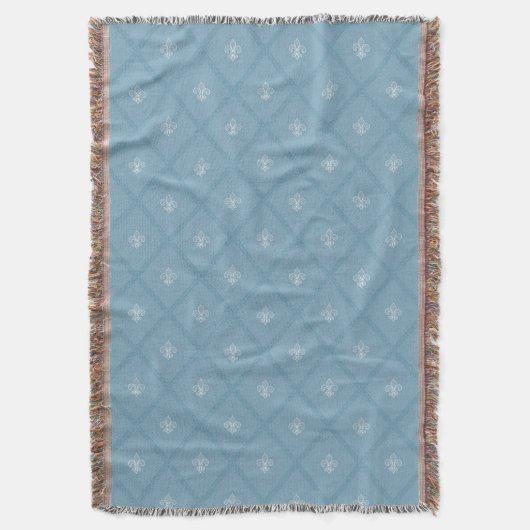 Couverture motif Fleur-De-lis (devant Vertical)